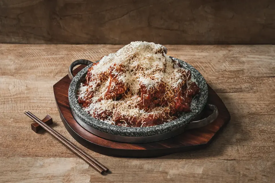 고봉당 치즈 폭탄 등갈비 메뉴